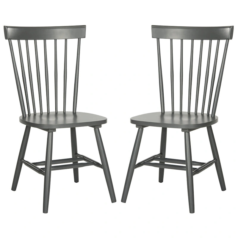 Spindle Solid Wood Dining Chair, 21W x 21D x 36H, Traditional Style