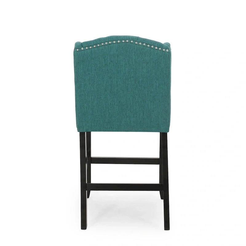 Foxcroft Wingback Counter Stool (Set of 2) by Christopher Knight Home