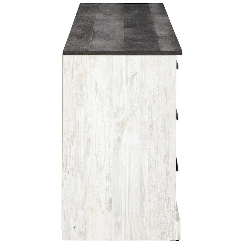 Signature Design by Ashley Shawburn Contrasting Woodgrain Chest of Drawers