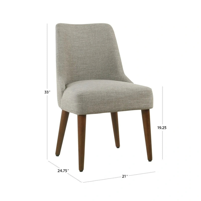 HomePop Hemet Gayle Upholstered Modern Dining Chair