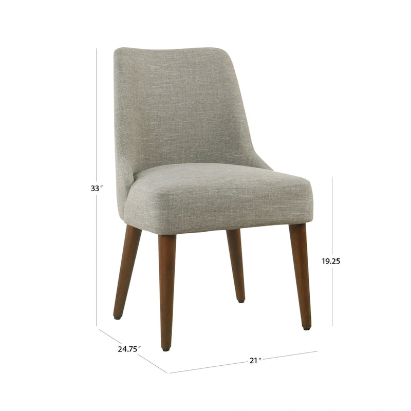 HomePop Hemet Gayle Upholstered Modern Dining Chair