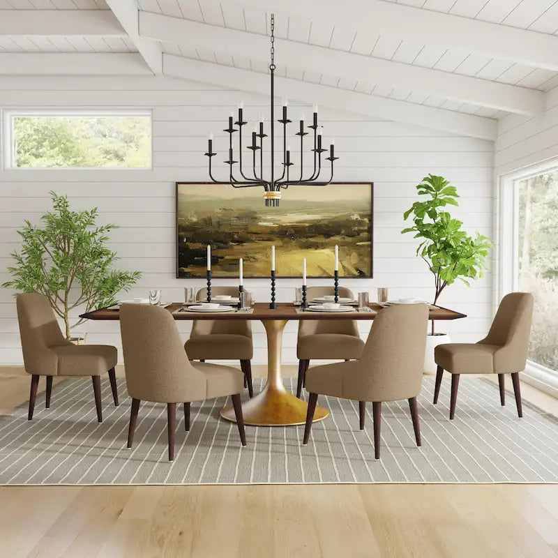 HomePop Hemet Gayle Upholstered Modern Dining Chair