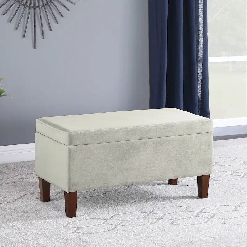 Porch & Den Minna Decorative Storage Bench