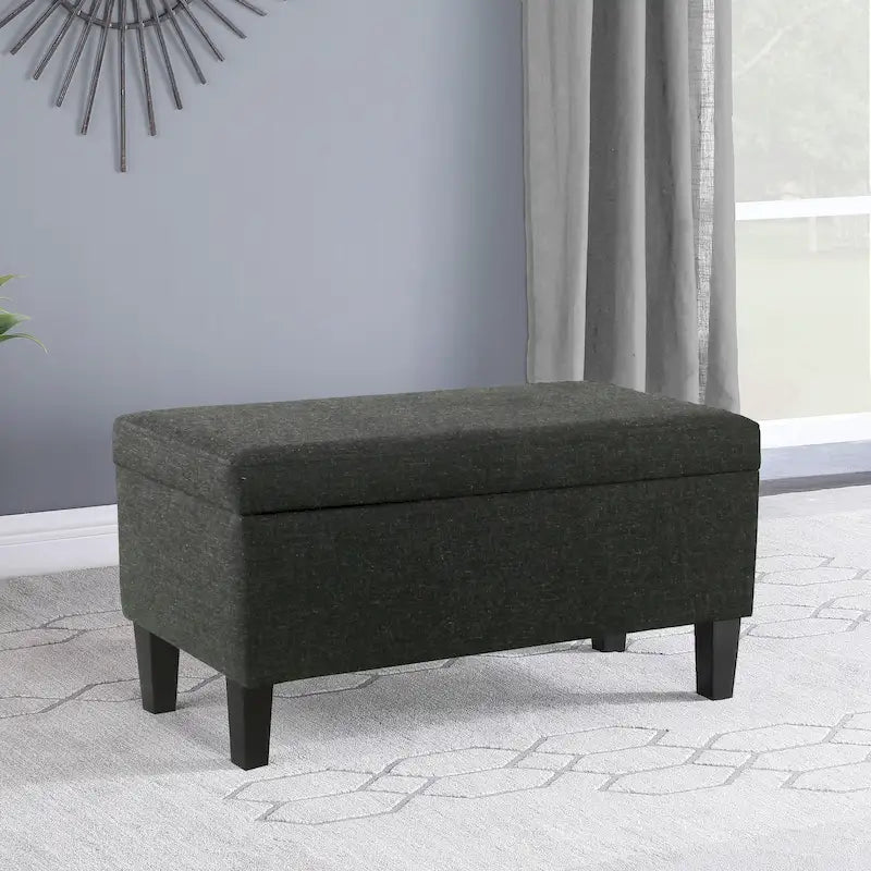 Porch & Den Minna Decorative Storage Bench