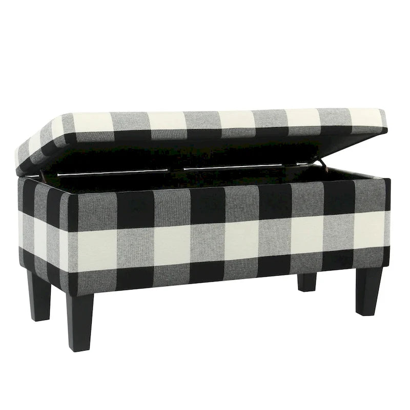 Porch & Den Minna Decorative Storage Bench
