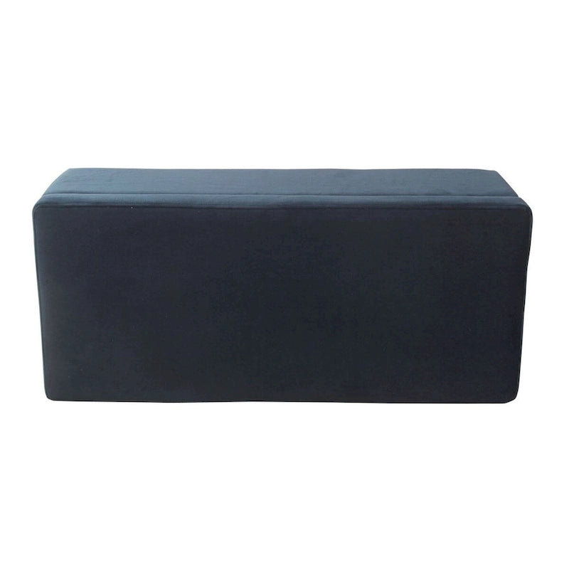 Decorative Upholstered Storage Bench with Tufted Top & Solid Wood Legs