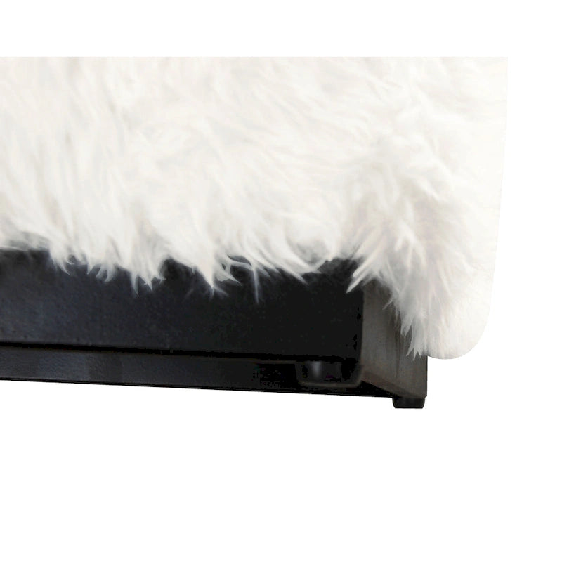 HomePop Modern Cube Ottoman