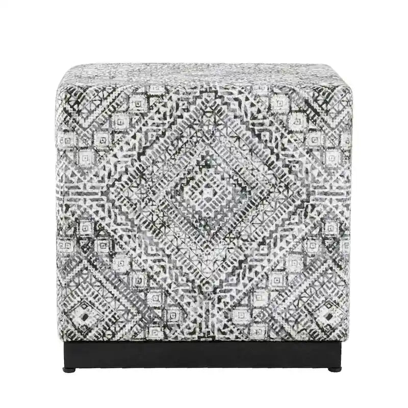 HomePop Modern Cube Ottoman