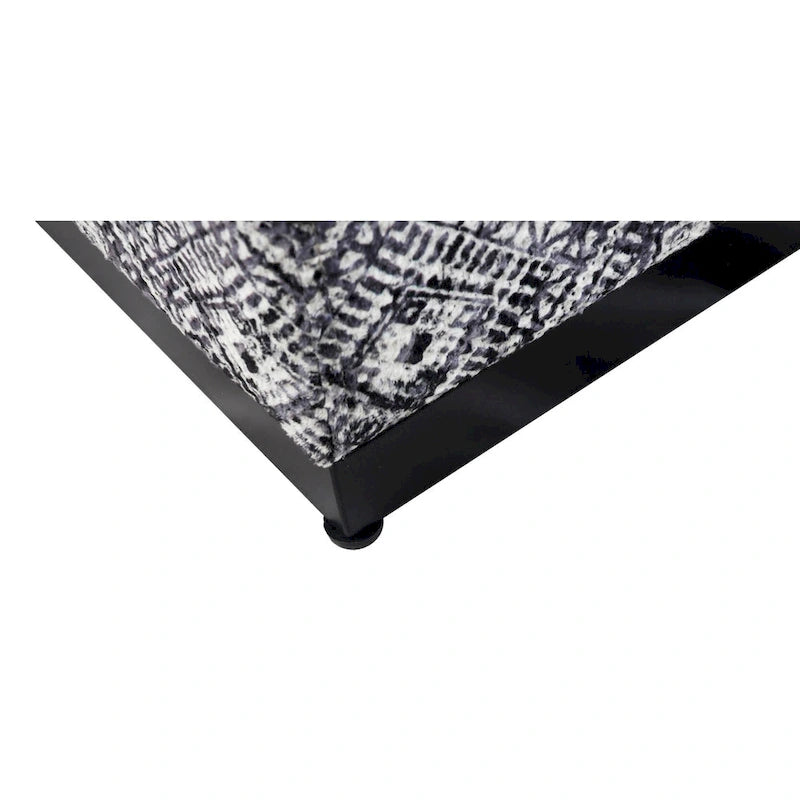 HomePop Modern Cube Ottoman