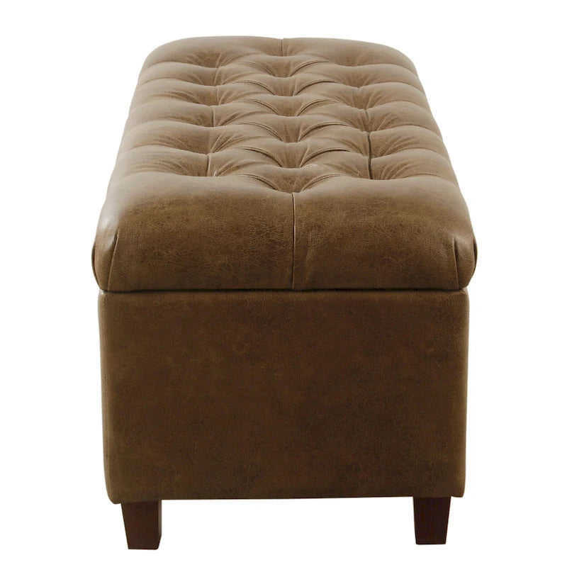 Copper Grove Caluire Button Tufted Storage Bench