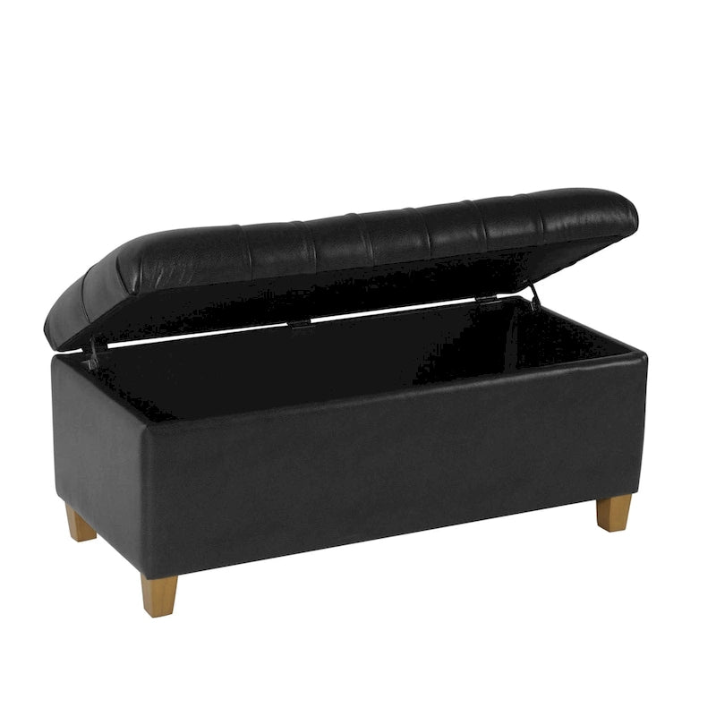 Copper Grove Caluire Button Tufted Storage Bench