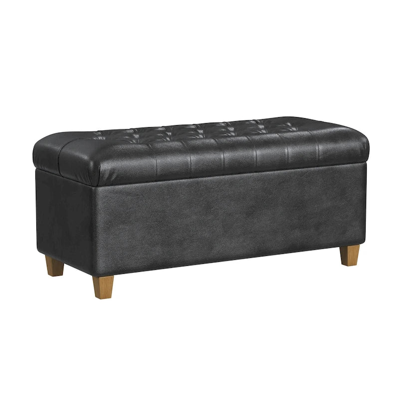 Copper Grove Caluire Button Tufted Storage Bench