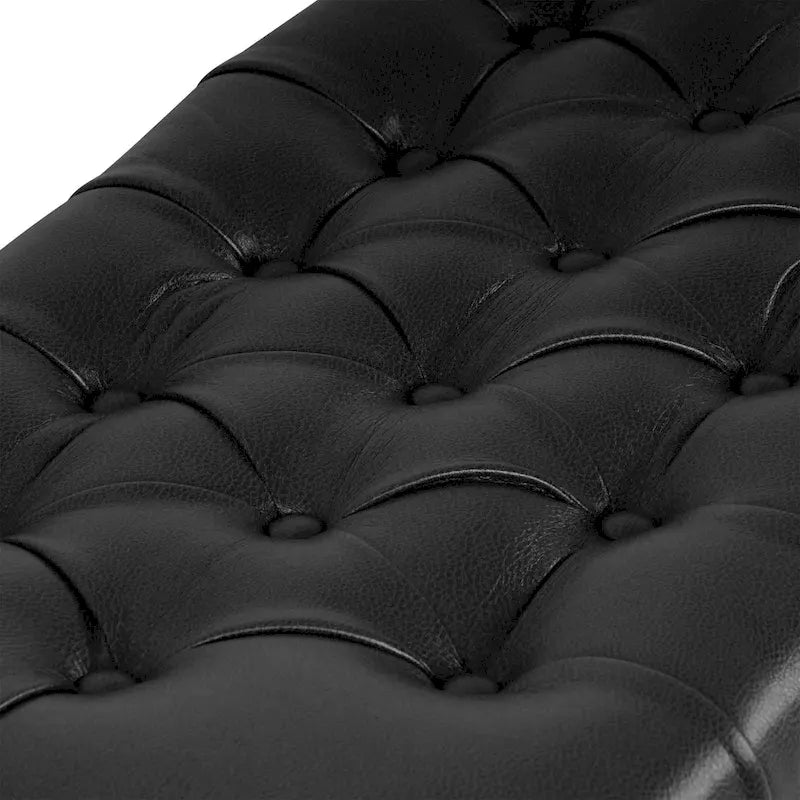 Copper Grove Caluire Button Tufted Storage Bench