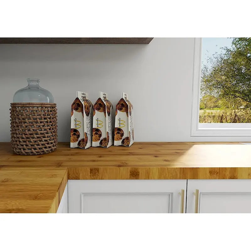 Eco-Friendly Natural Bamboo Kitchen Coffee Tabletop