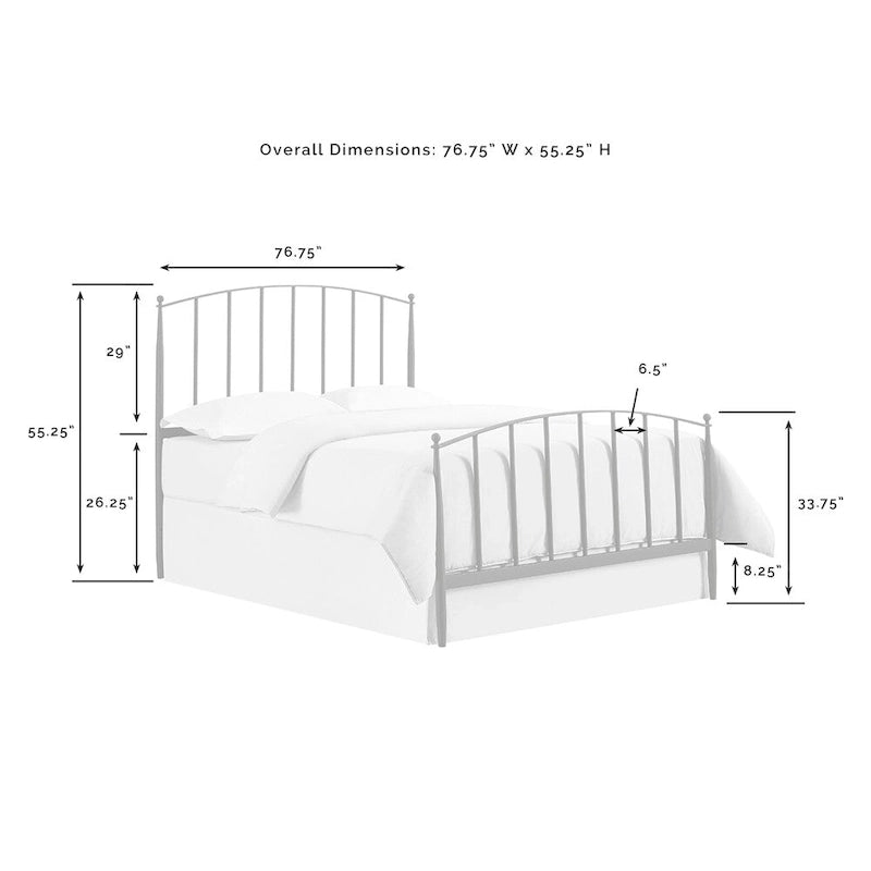 Crosley Whitney King Headboard