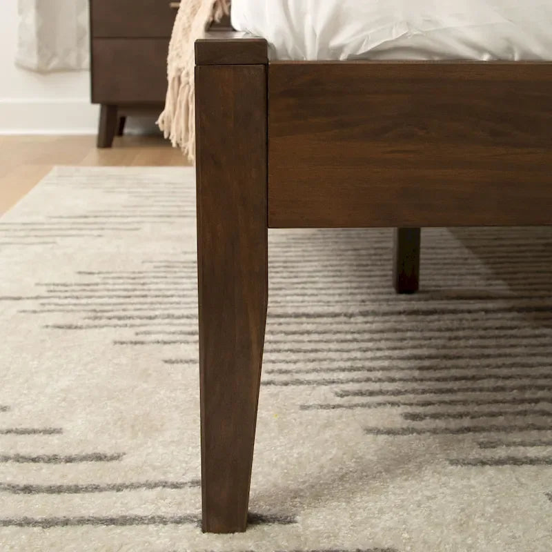 Plank and Beam Queen Size Bed