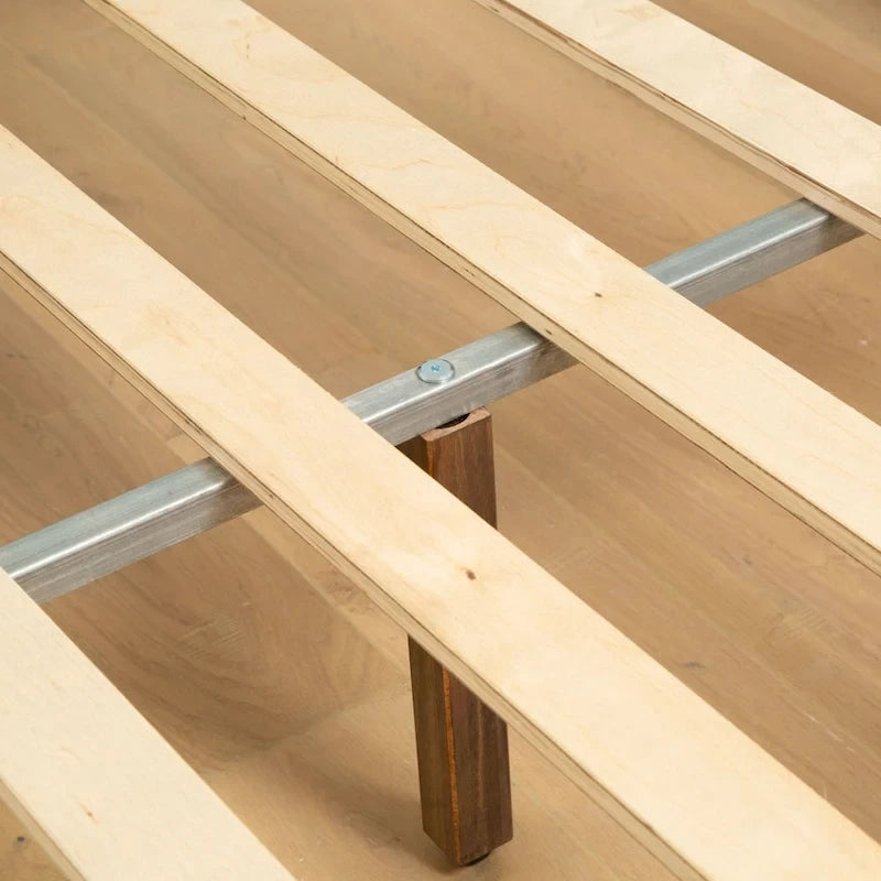 Plank and Beam Queen Size Bed