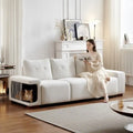 89 Modern Couch With Waterproof and cat scratch resistant fabric