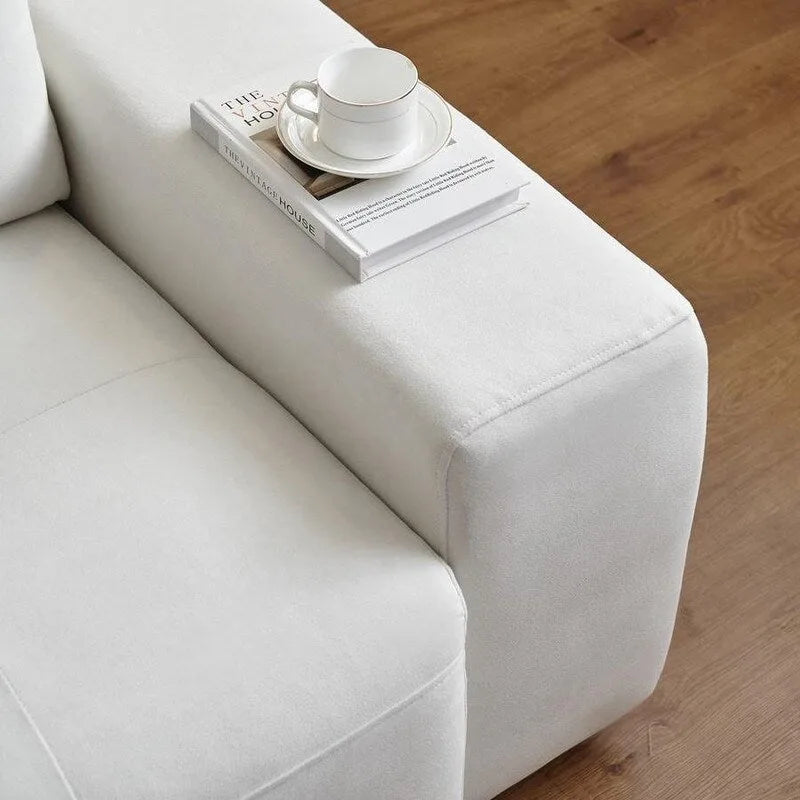89 Modern Couch With Waterproof and cat scratch resistant fabric